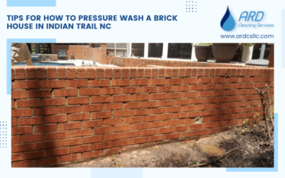 Tips for How to Pressure Wash a Brick House in Indian Trail NC