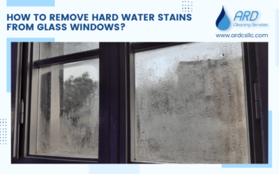 How to Remove Hard Water Stains From Glass Windows?