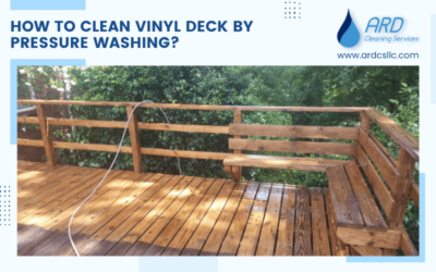 How To Clean Vinyl Deck By Pressure Washing?