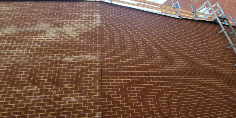 Brick Washing in Indian Trail, North Carolina