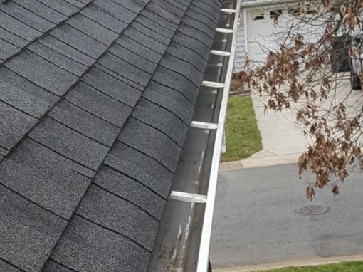 After Gutter Cleaning Services of House in Indian Trail