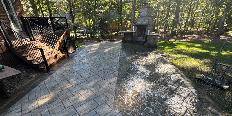 Patio Washing in Indian Trail, North Carolina