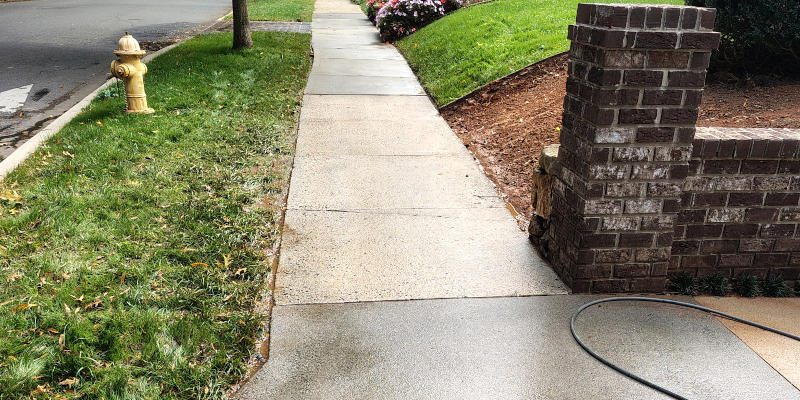 Walkway Washing in Indian Trail, North Carolina